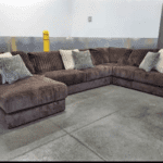 Brand New Stunning Luxury Plush Sectional. Soft to the touch and extremely comfortable. Pillows incl